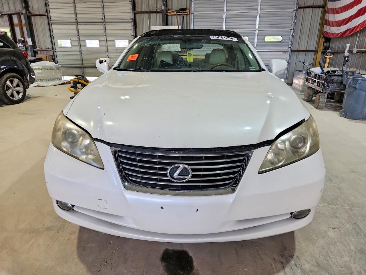 2007 Lexus Es 350 Белый vin: JTHBJ46G972077786