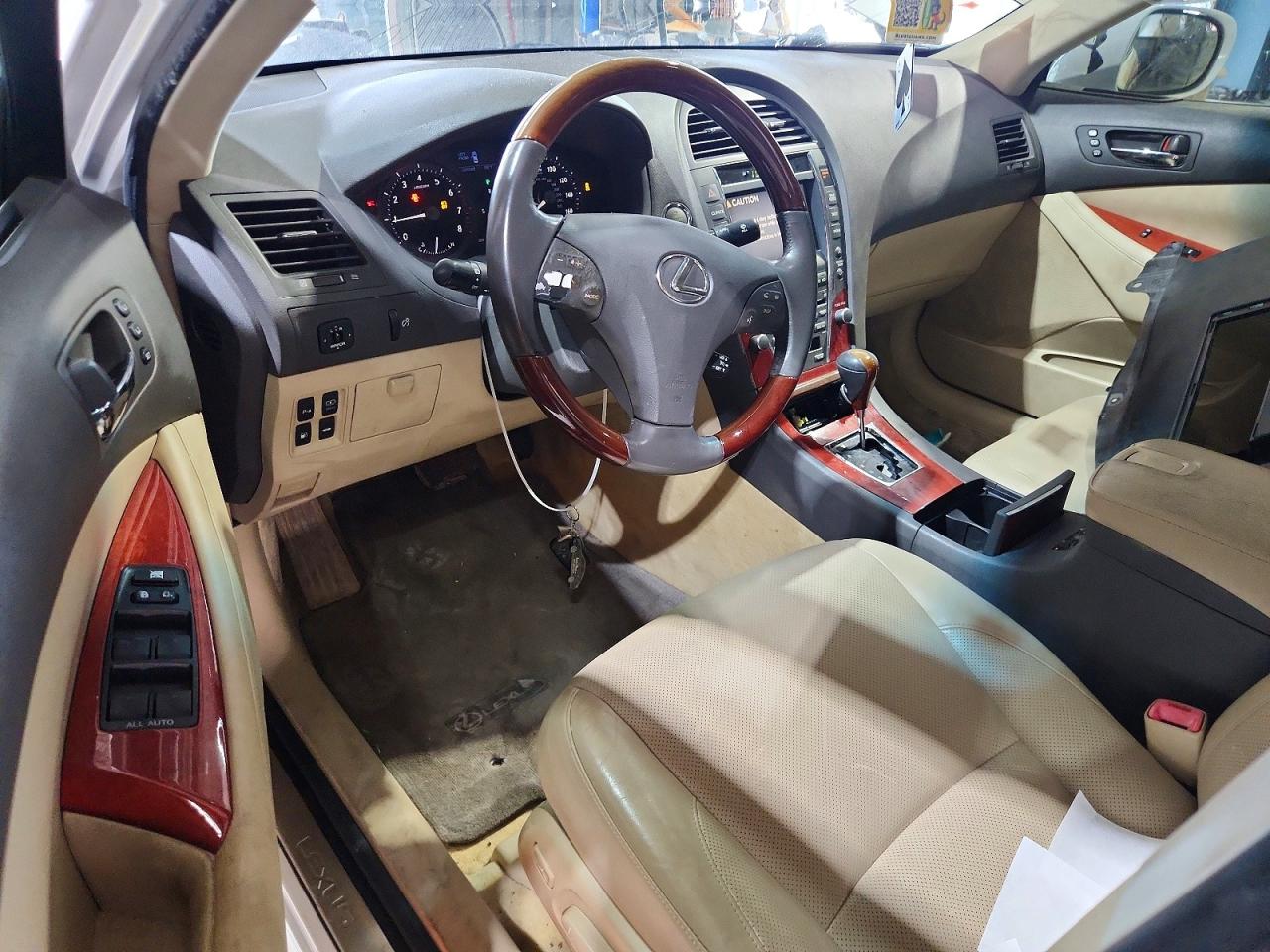 2007 Lexus Es 350 Белый vin: JTHBJ46G972077786