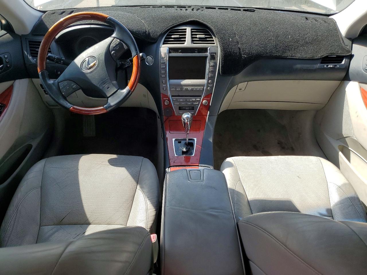 2007 Lexus Es 350 White vin: JTHBJ46G972077979