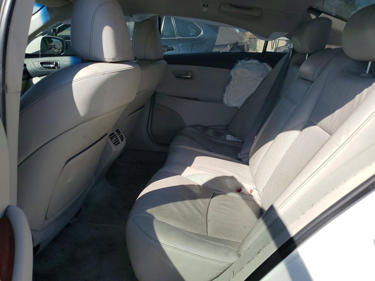2007 Lexus Es 350 White vin: JTHBJ46G972077979