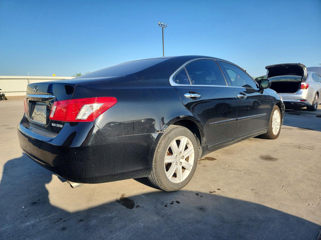 2007 Lexus Es 350 Черный vin: JTHBJ46G972083734