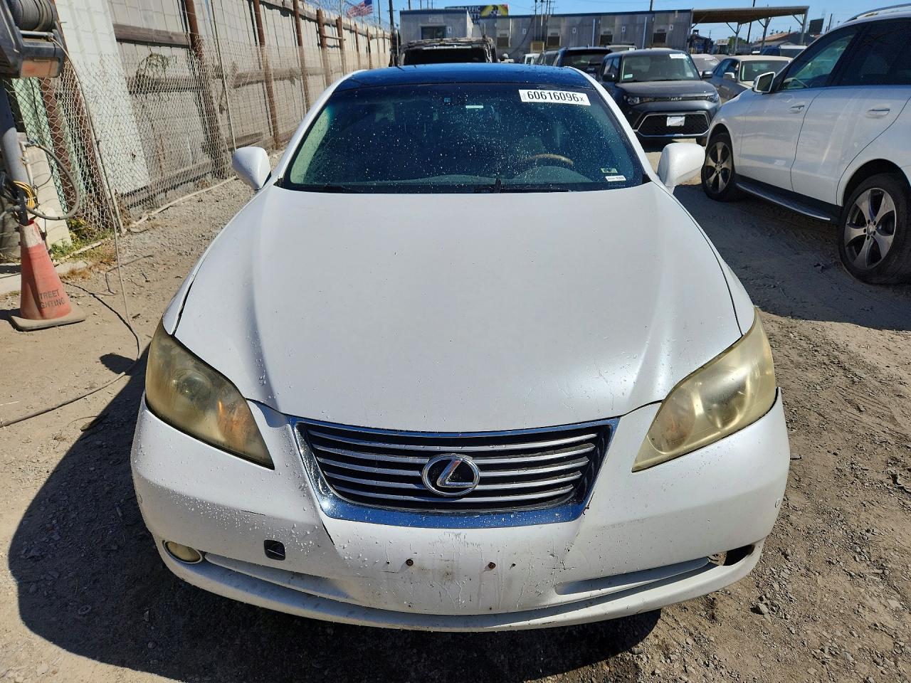 2007 Lexus Es 350 Белый vin: JTHBJ46G972085726