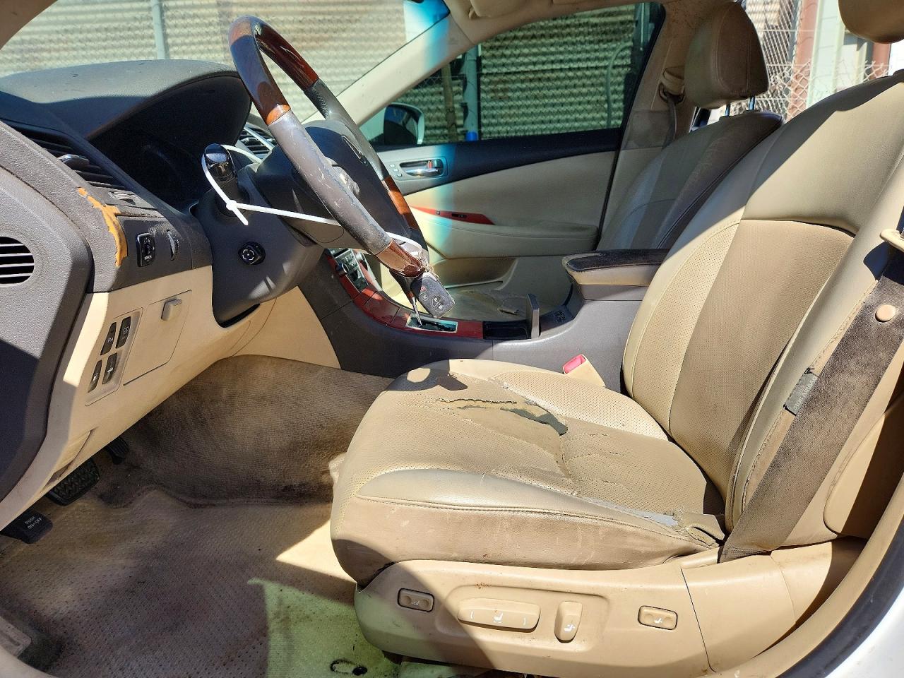 2007 Lexus Es 350 Белый vin: JTHBJ46G972085726