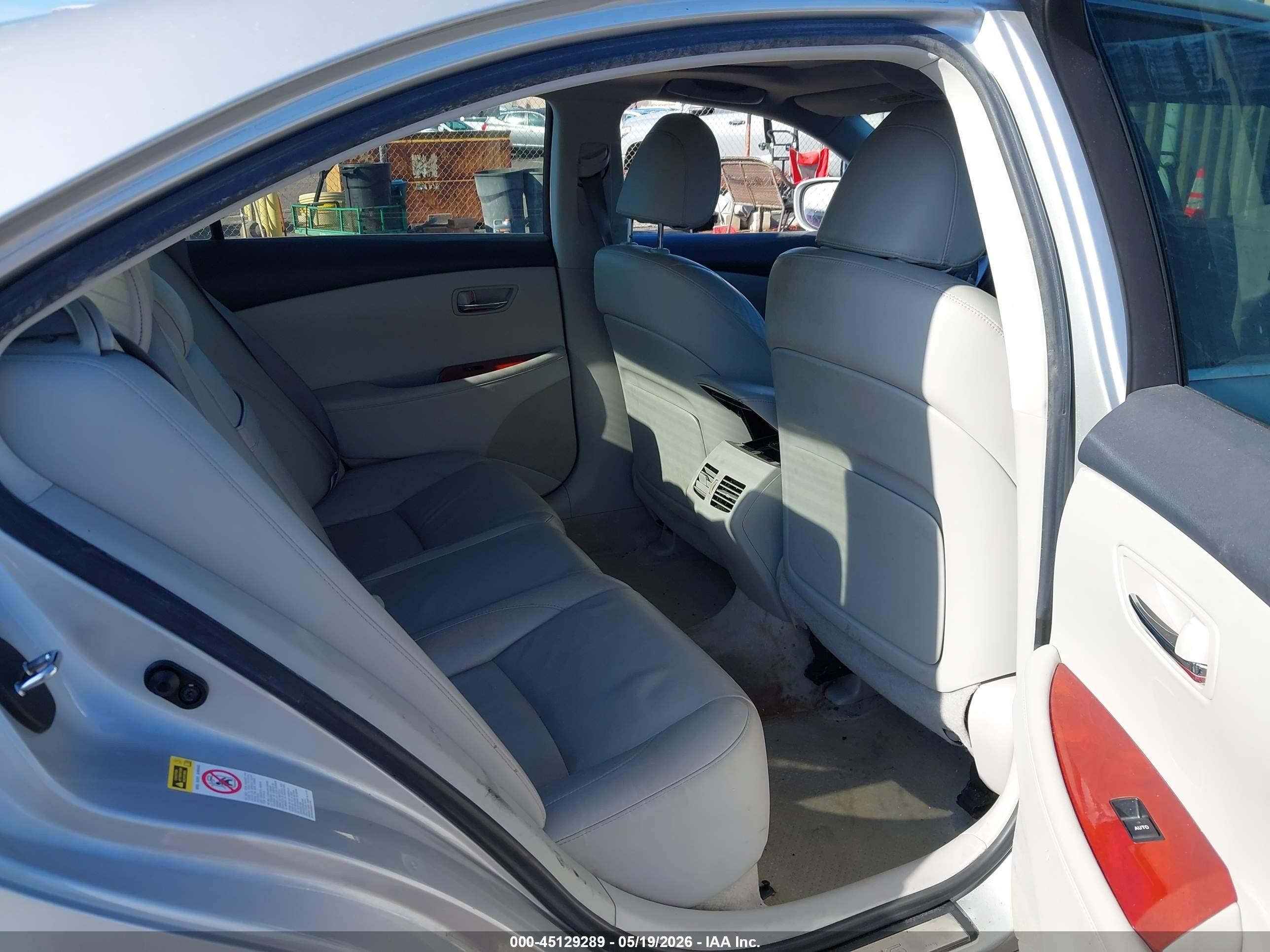 2007 Lexus Es 350   Silver vin: JTHBJ46G972091526