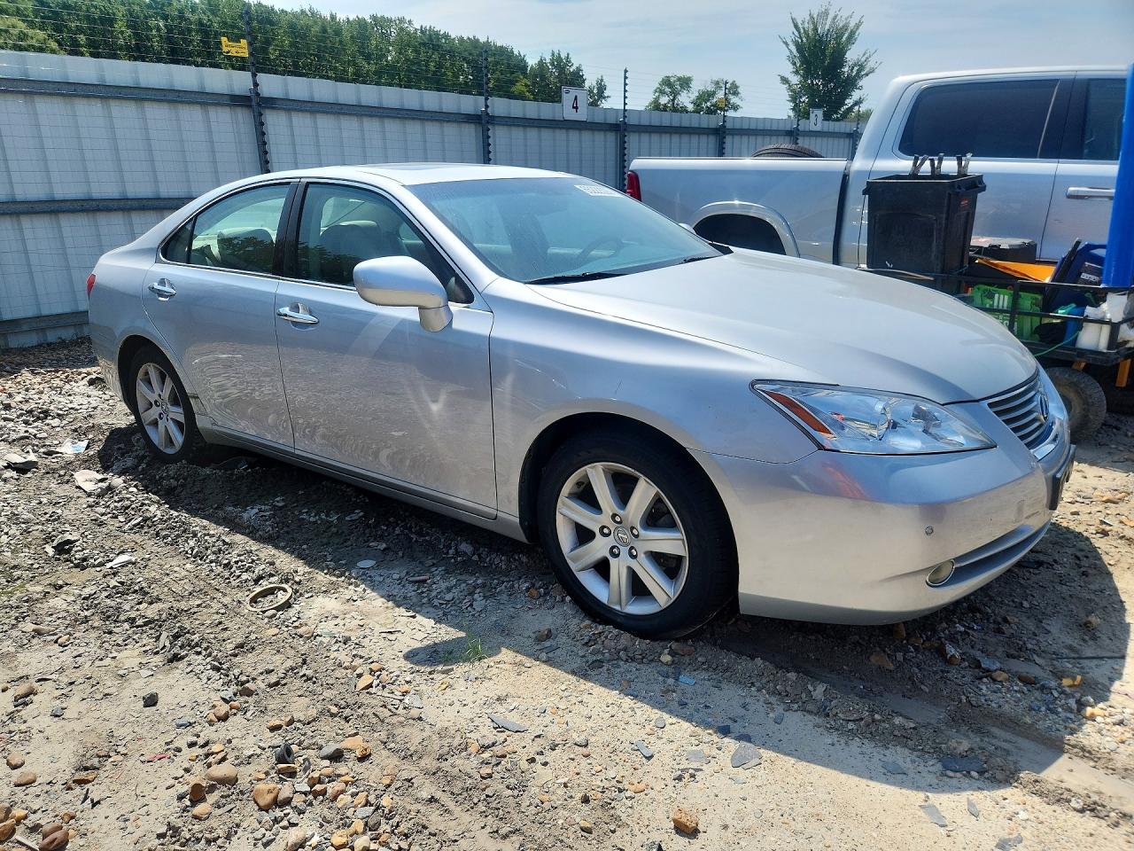 2007 Lexus Es 350 Silver vin: JTHBJ46G972094118