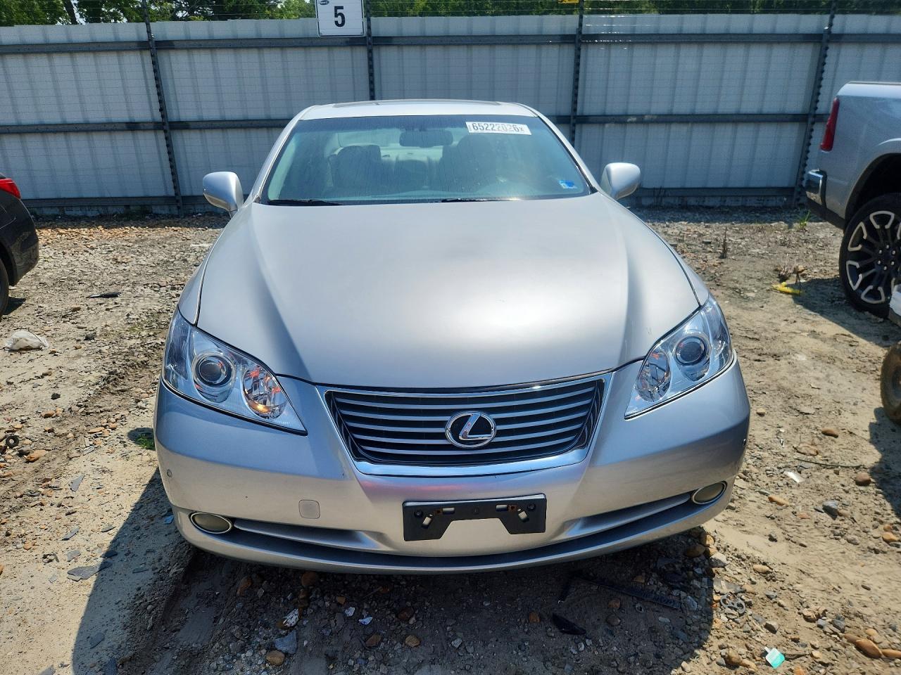 2007 Lexus Es 350 Silver vin: JTHBJ46G972094118