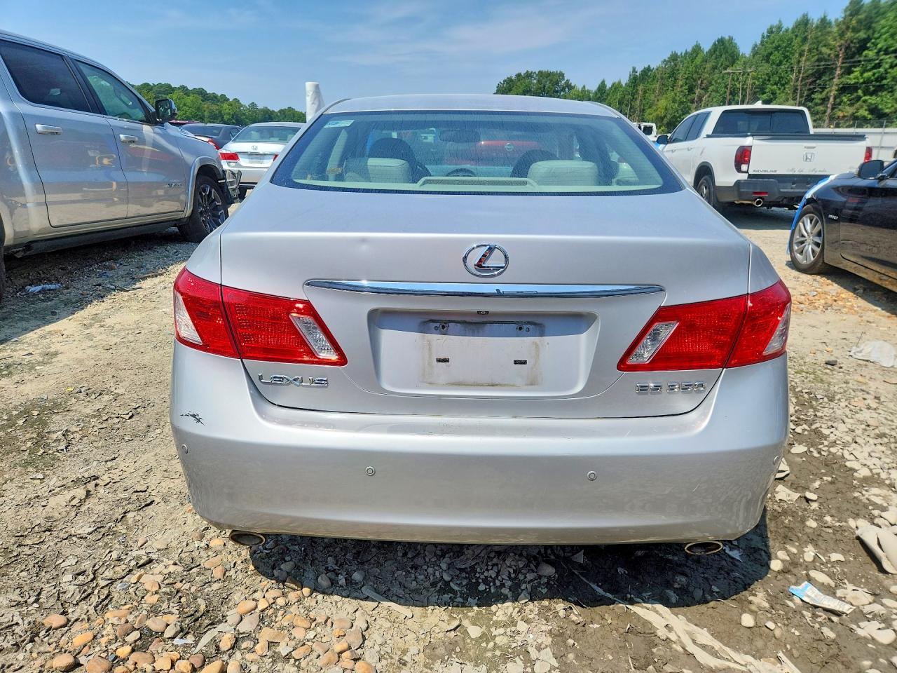 2007 Lexus Es 350 Silver vin: JTHBJ46G972094118