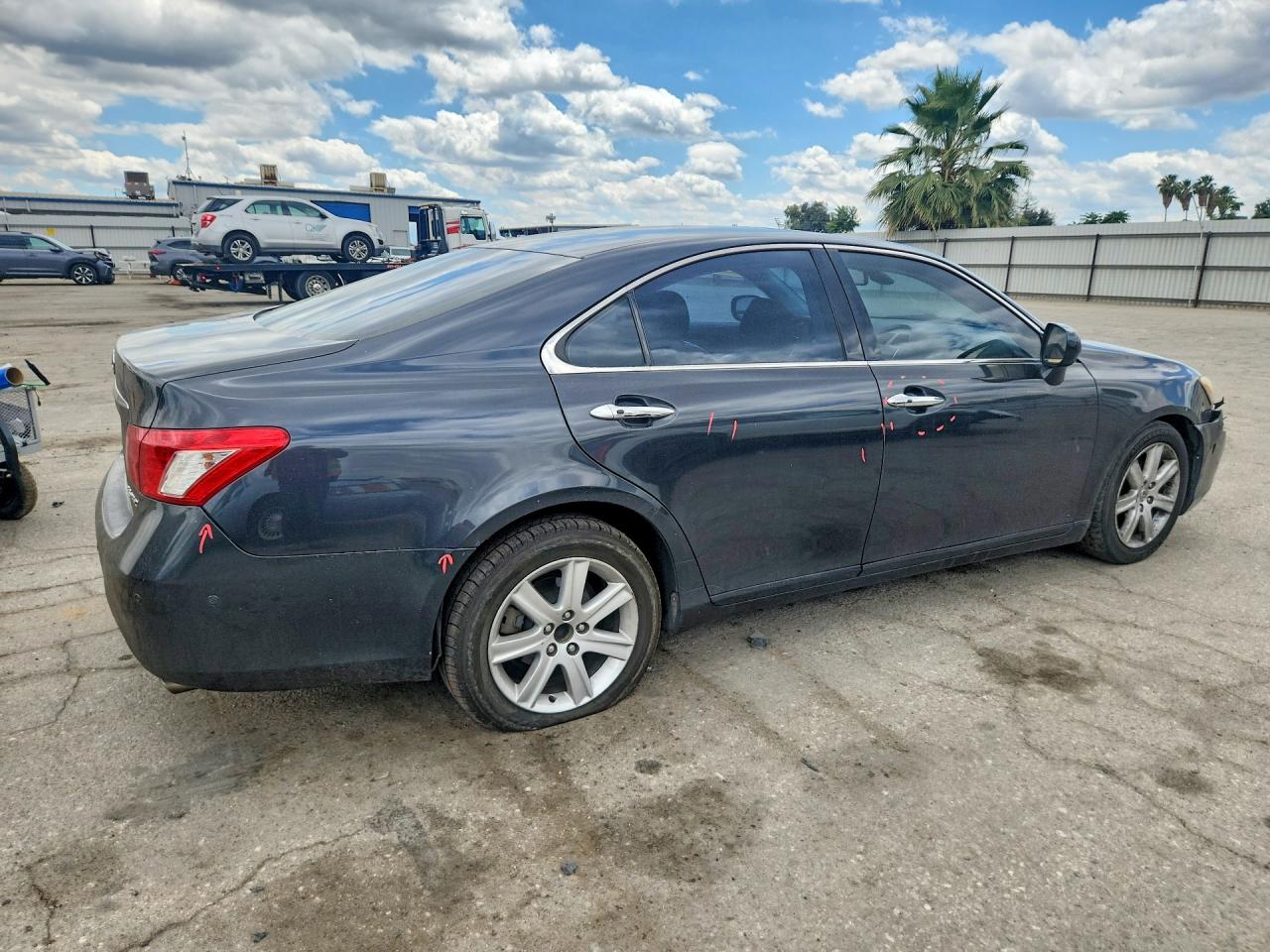 2007 Lexus Es 350 Gray vin: JTHBJ46G972098587