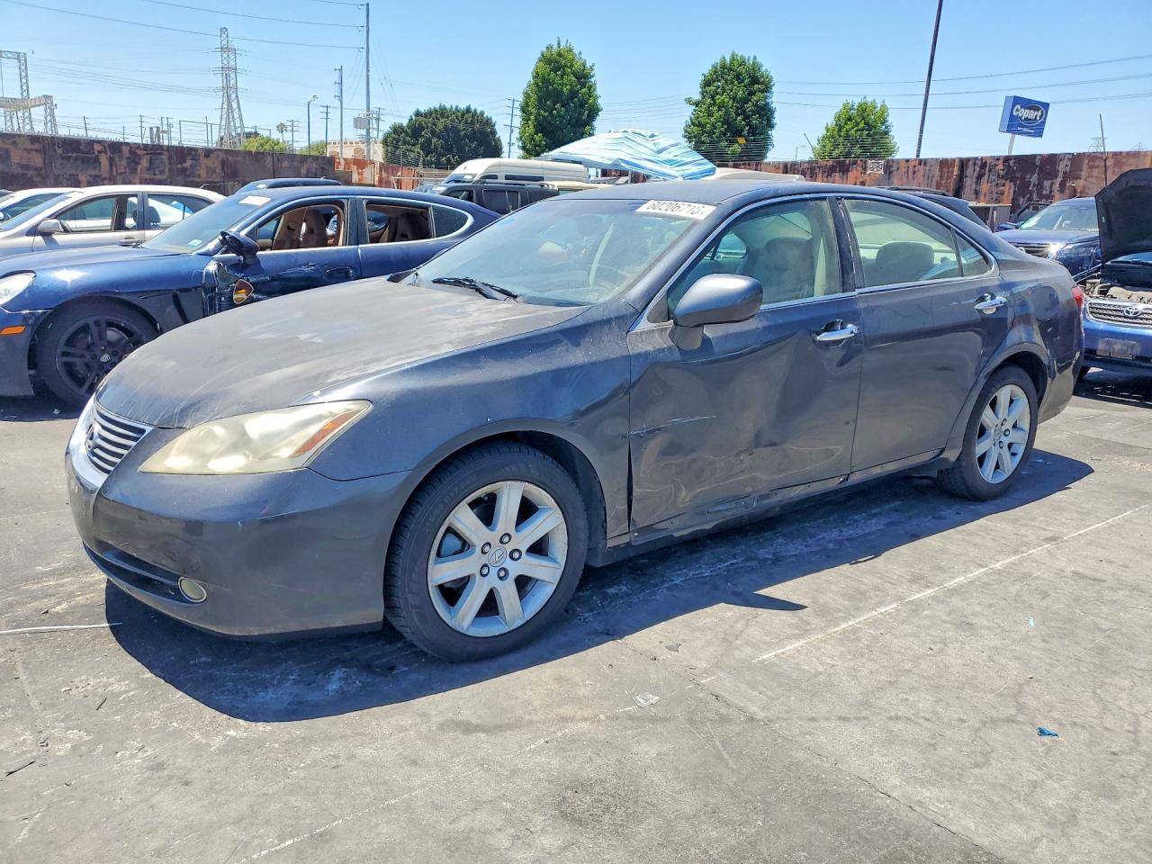 2007 Lexus Es 350 Gray vin: JTHBJ46G972099027