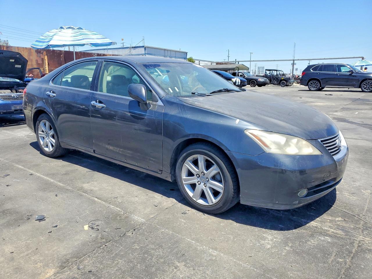 2007 Lexus Es 350 Gray vin: JTHBJ46G972099027