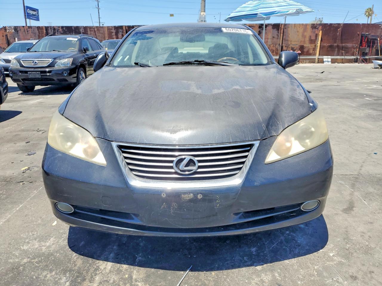 2007 Lexus Es 350 Gray vin: JTHBJ46G972099027
