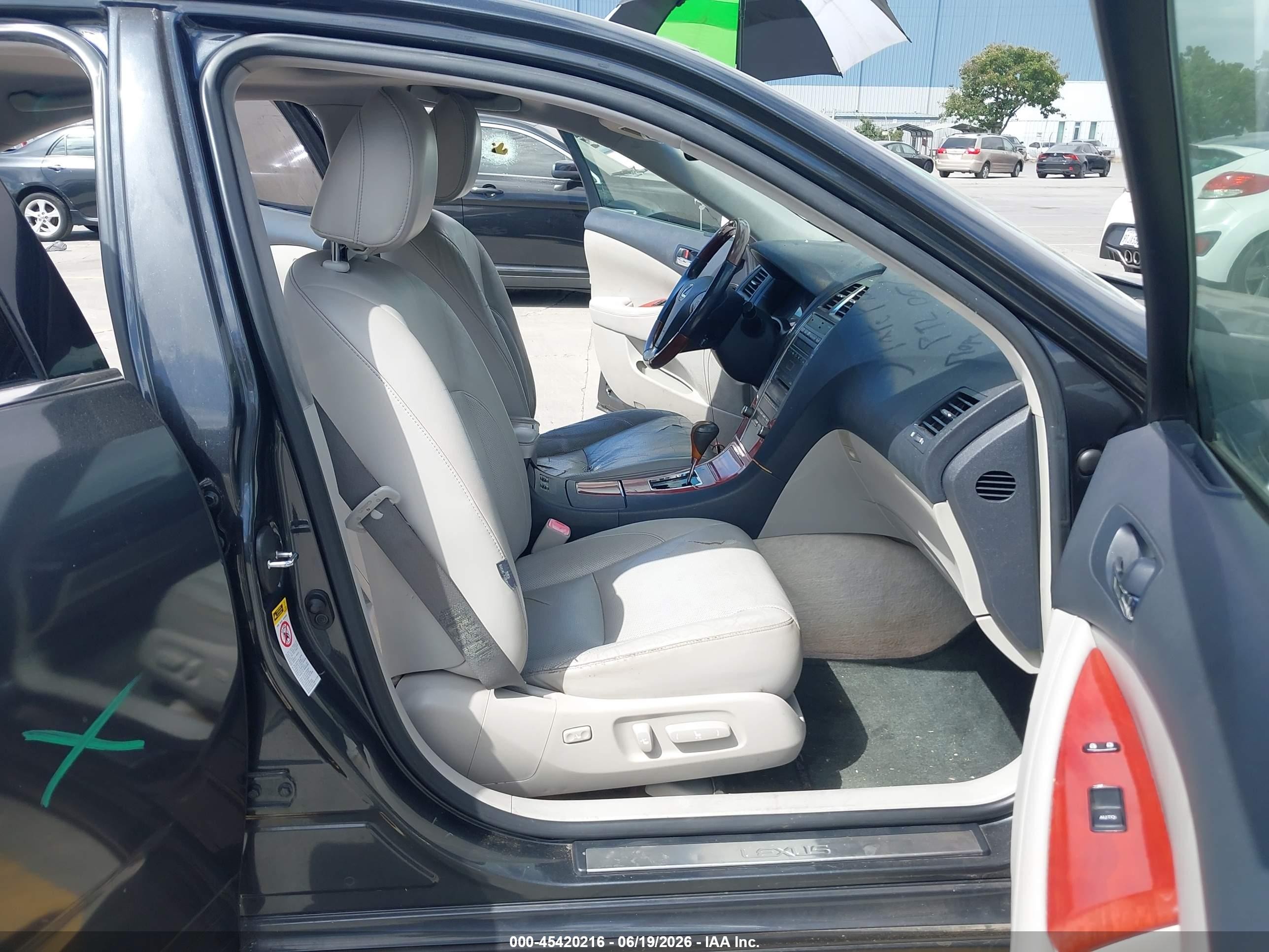 2007 Lexus Es 350   Gray vin: JTHBJ46G972107059
