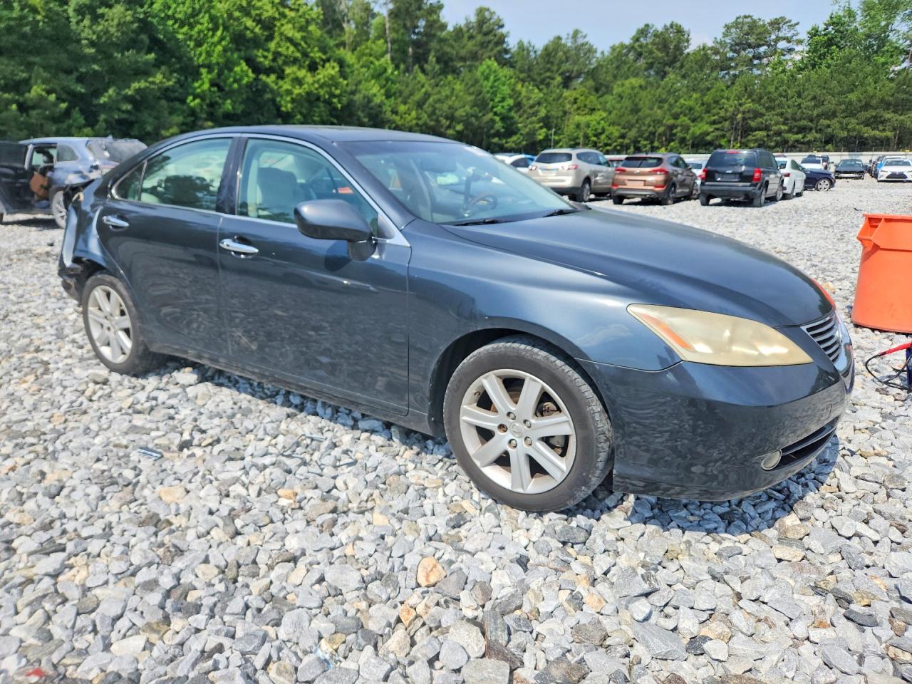 2007 Lexus Es 350 Gray vin: JTHBJ46G972108051