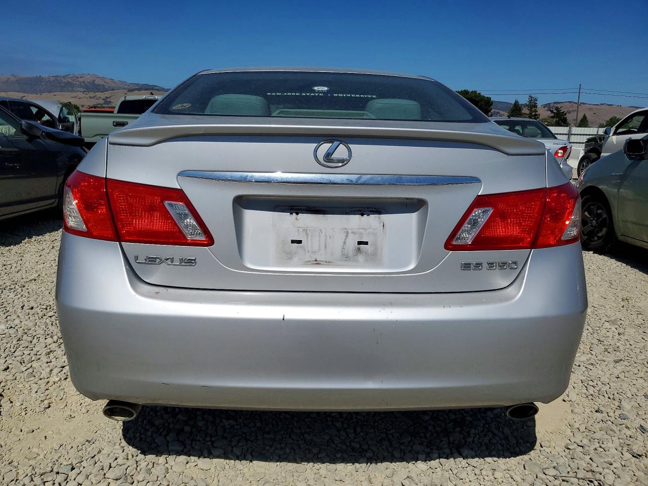 2007 Lexus Es 350 Silver vin: JTHBJ46G972121236