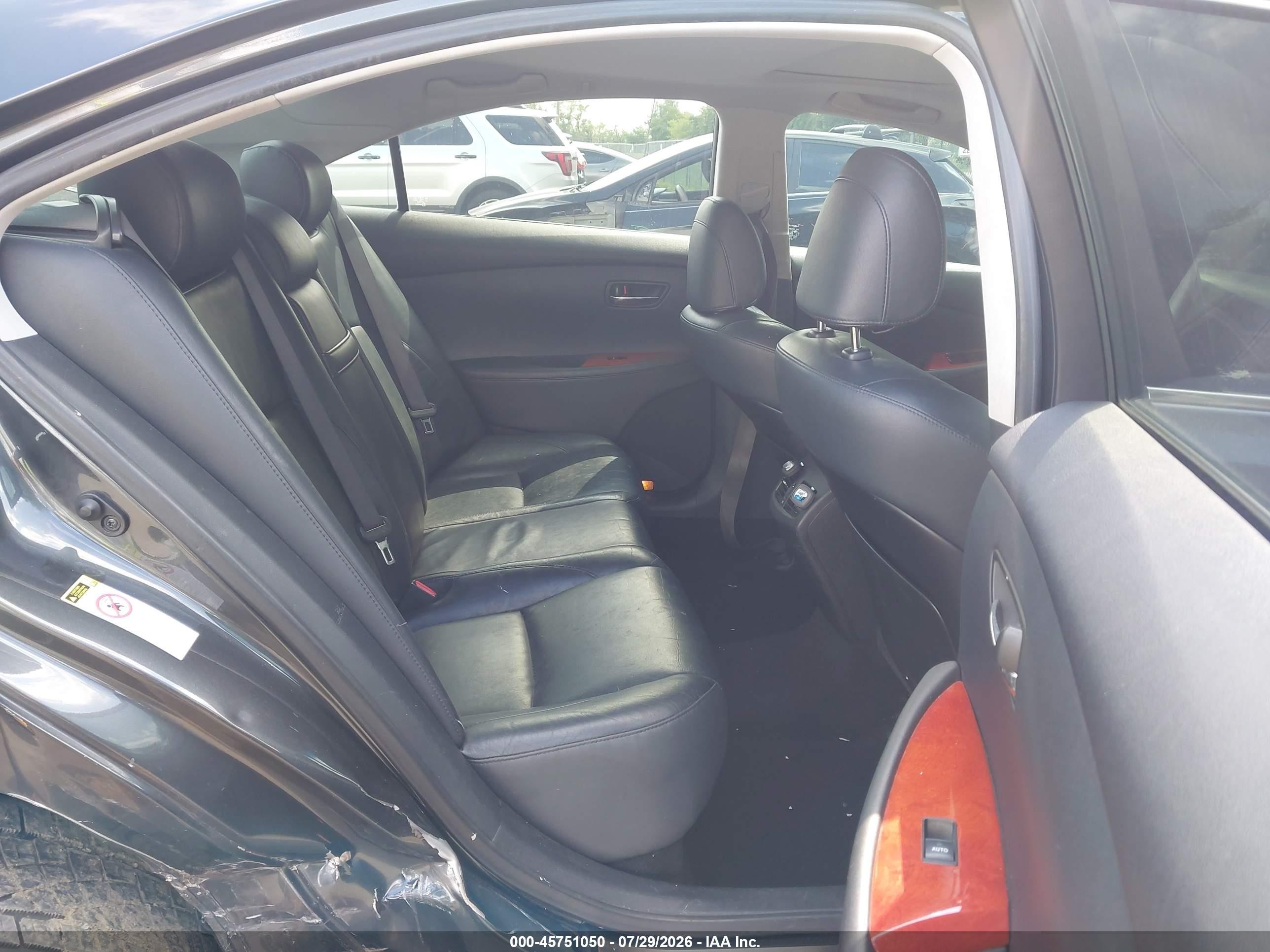 2007 Lexus Es 350   Серый vin: JTHBJ46G972131121