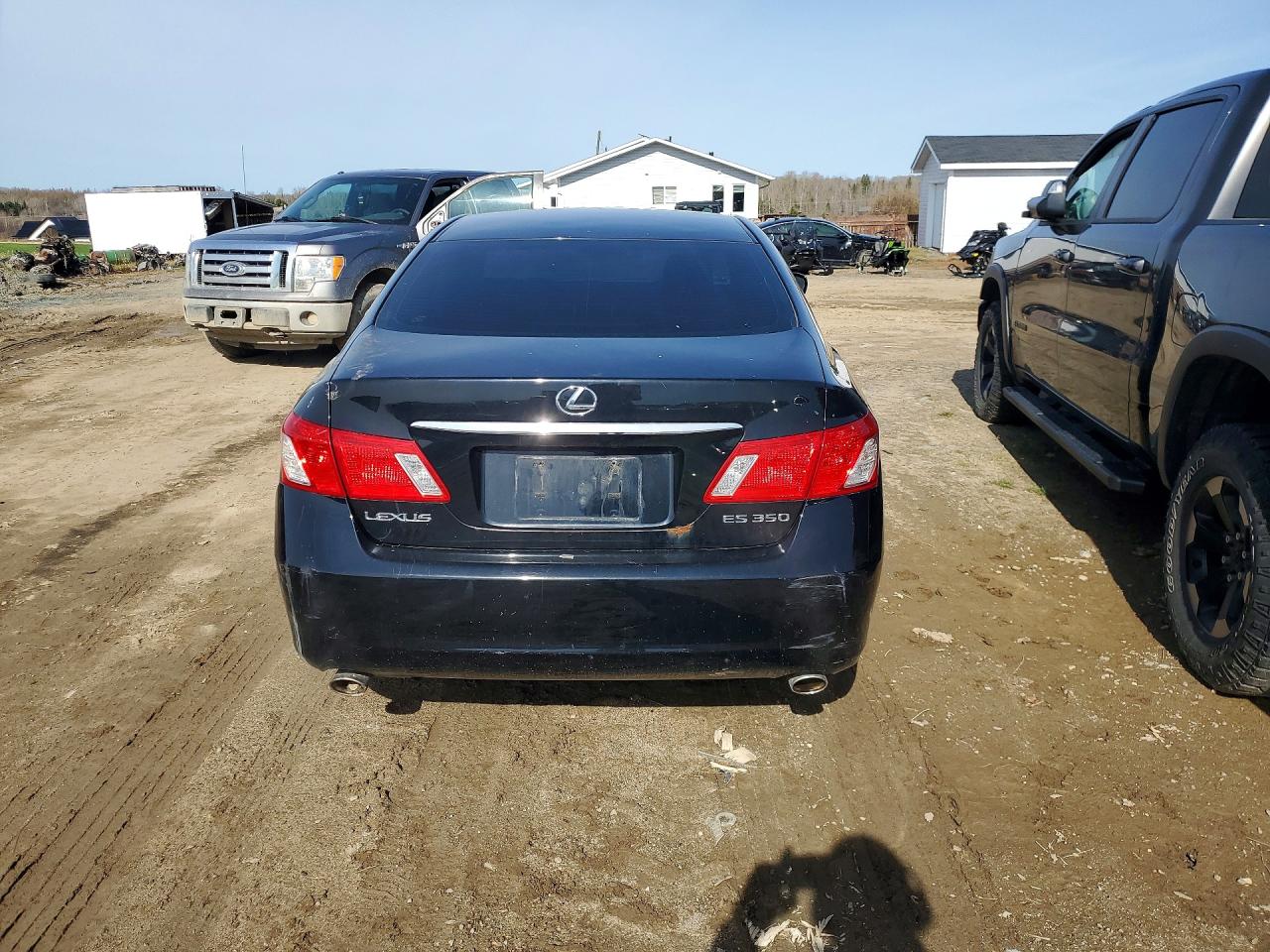 2007 Lexus Es 350 Black vin: JTHBJ46G972131572