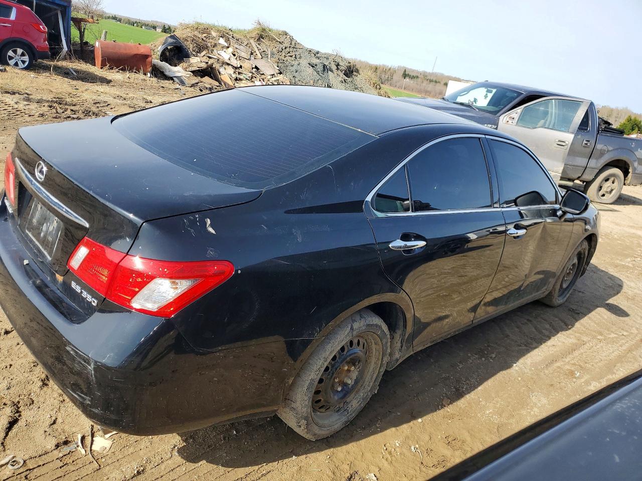 2007 Lexus Es 350 Black vin: JTHBJ46G972131572