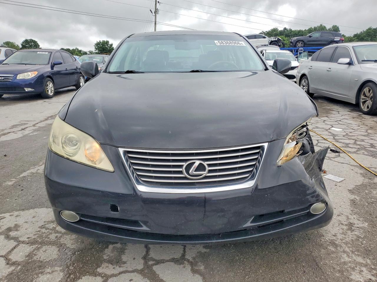 2007 Lexus Es 350 Black vin: JTHBJ46G972136321