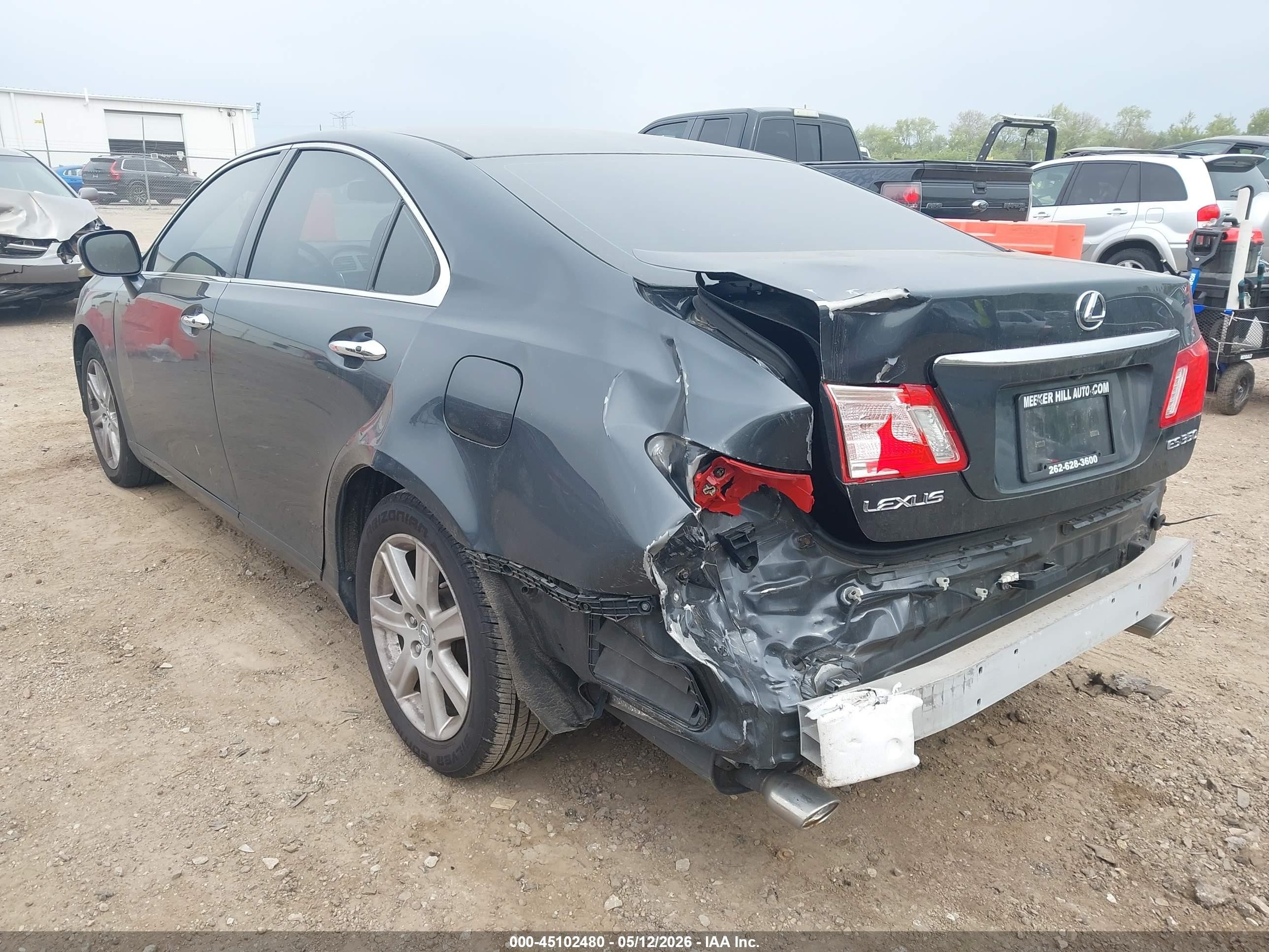 2007 Lexus Es 350 Gray vin: JTHBJ46G972150638