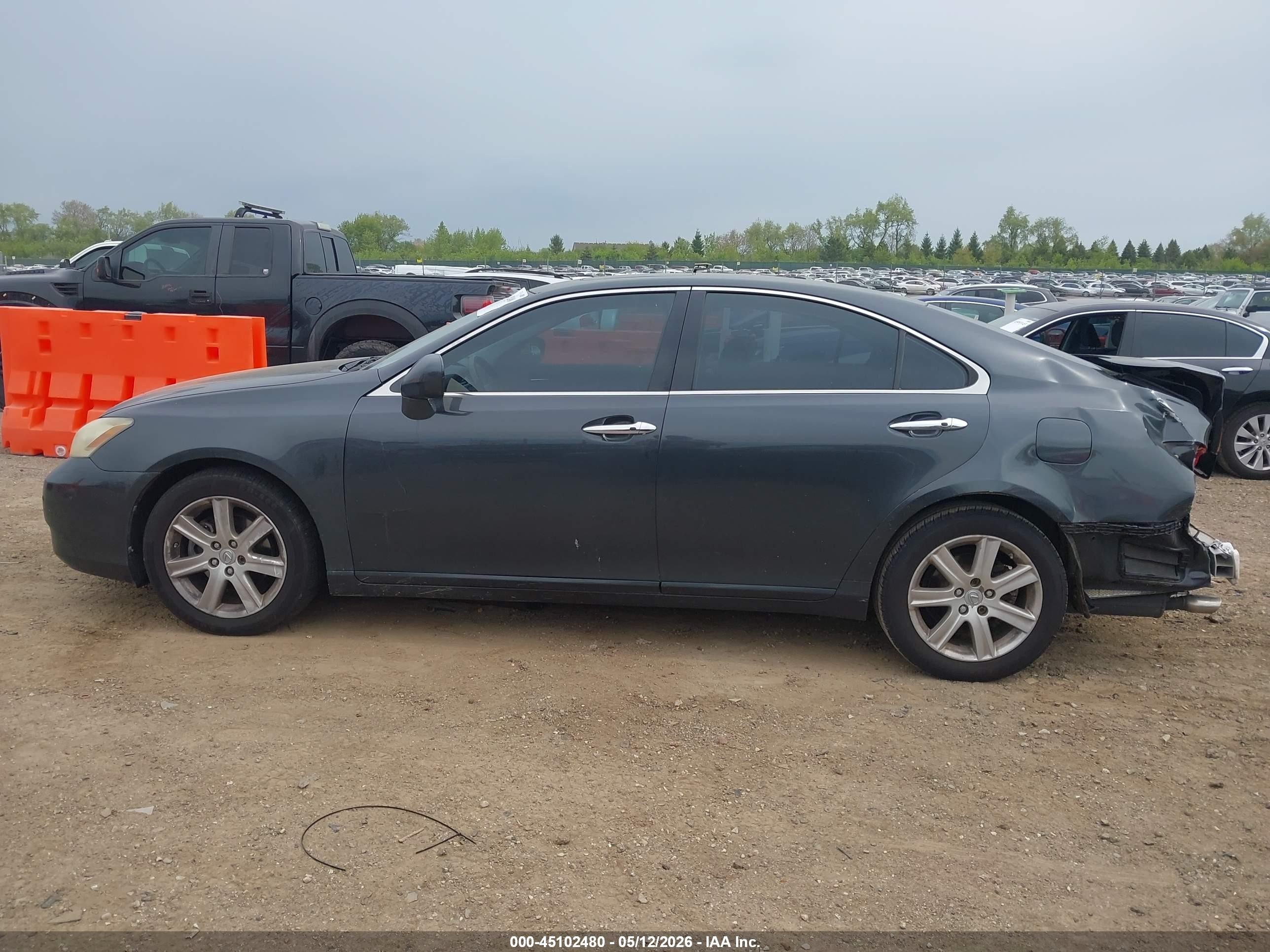2007 Lexus Es 350 Gray vin: JTHBJ46G972150638