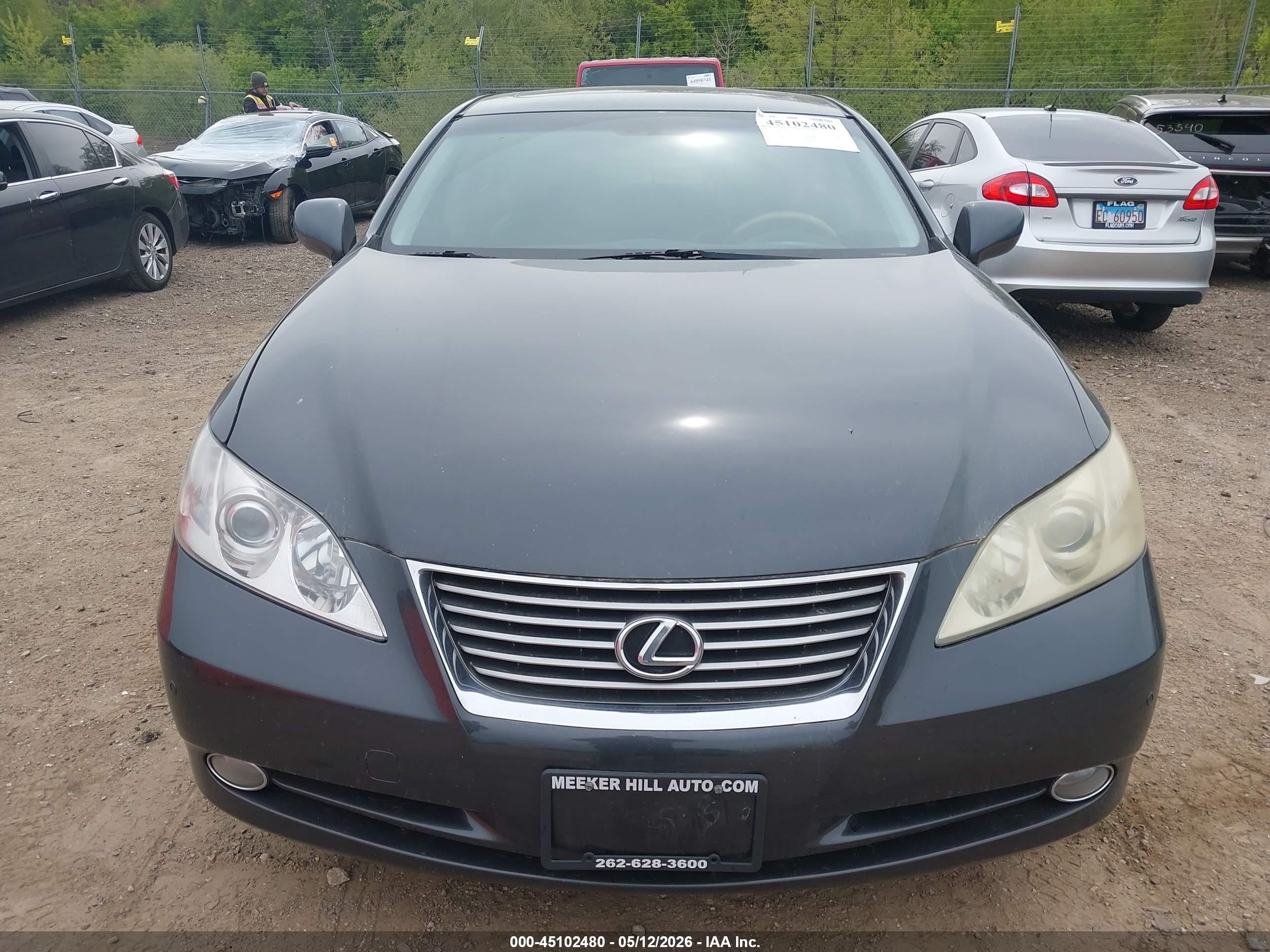 2007 Lexus Es 350 Gray vin: JTHBJ46G972150638