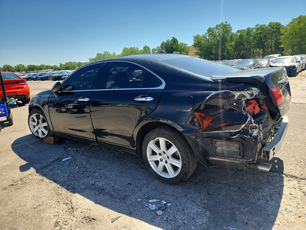 2007 Lexus Es 350 Черный vin: JTHBJ46G972150865