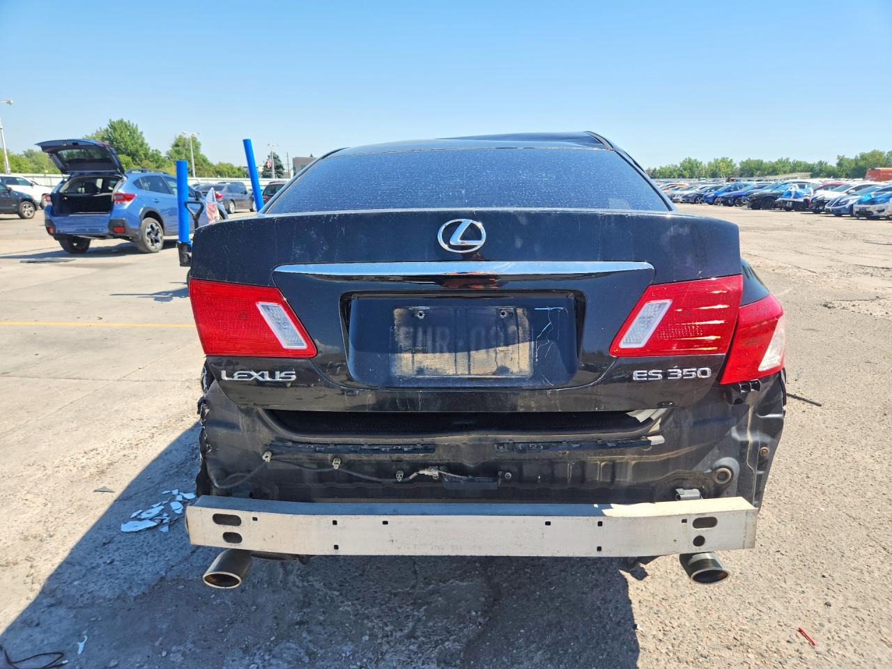 2007 Lexus Es 350 Черный vin: JTHBJ46G972150865