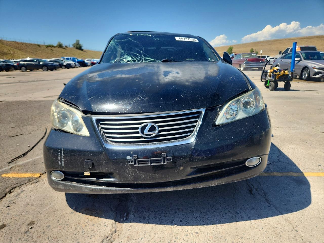 2007 Lexus Es 350 Черный vin: JTHBJ46G972150865