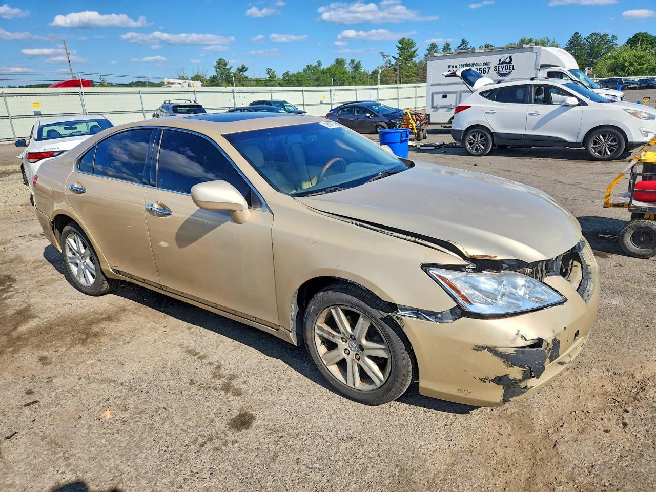 2007 Lexus Es 350 Gold vin: JTHBJ46G972151014