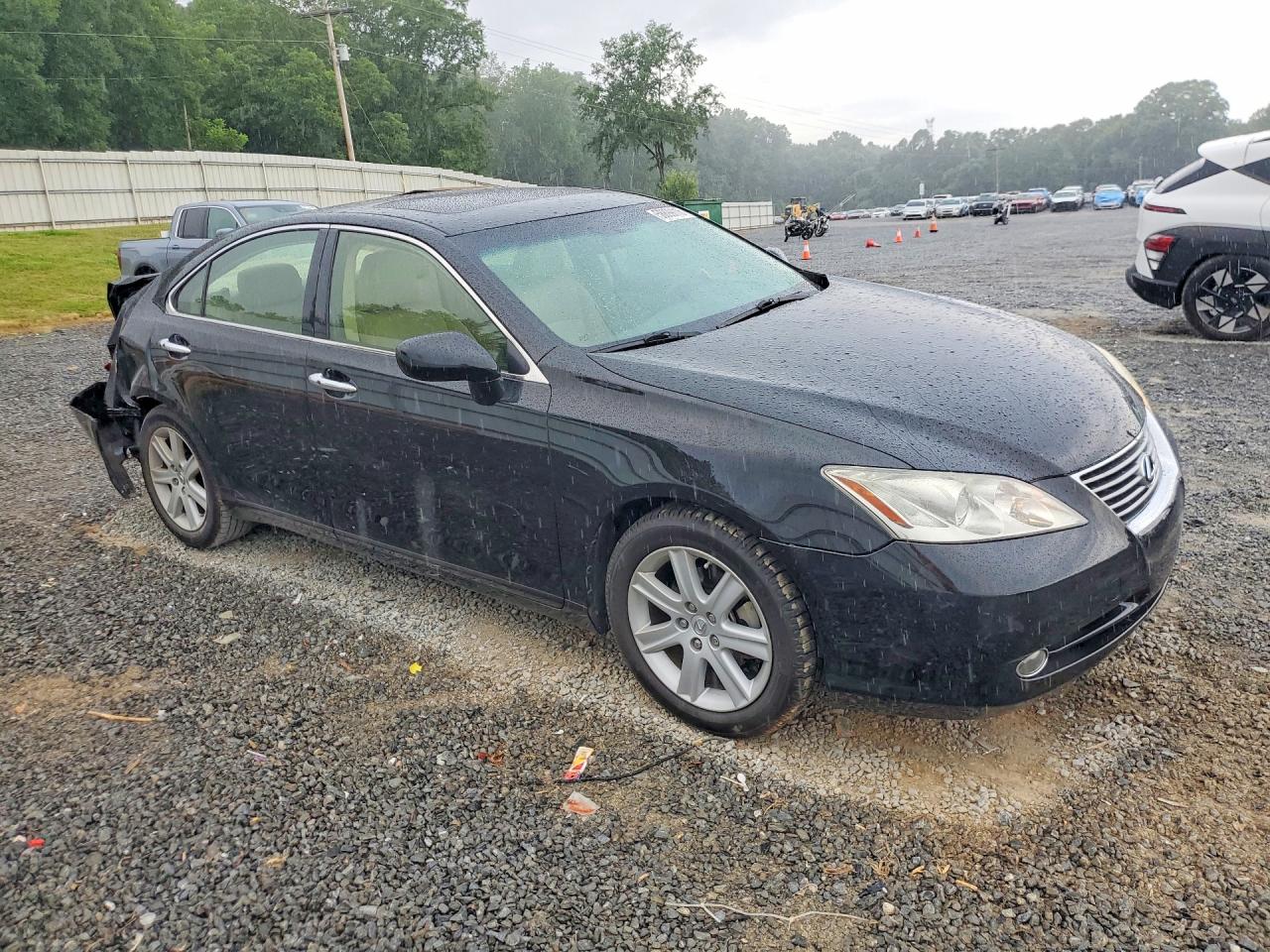 2008 Lexus Es 350 Черный vin: JTHBJ46G982158921
