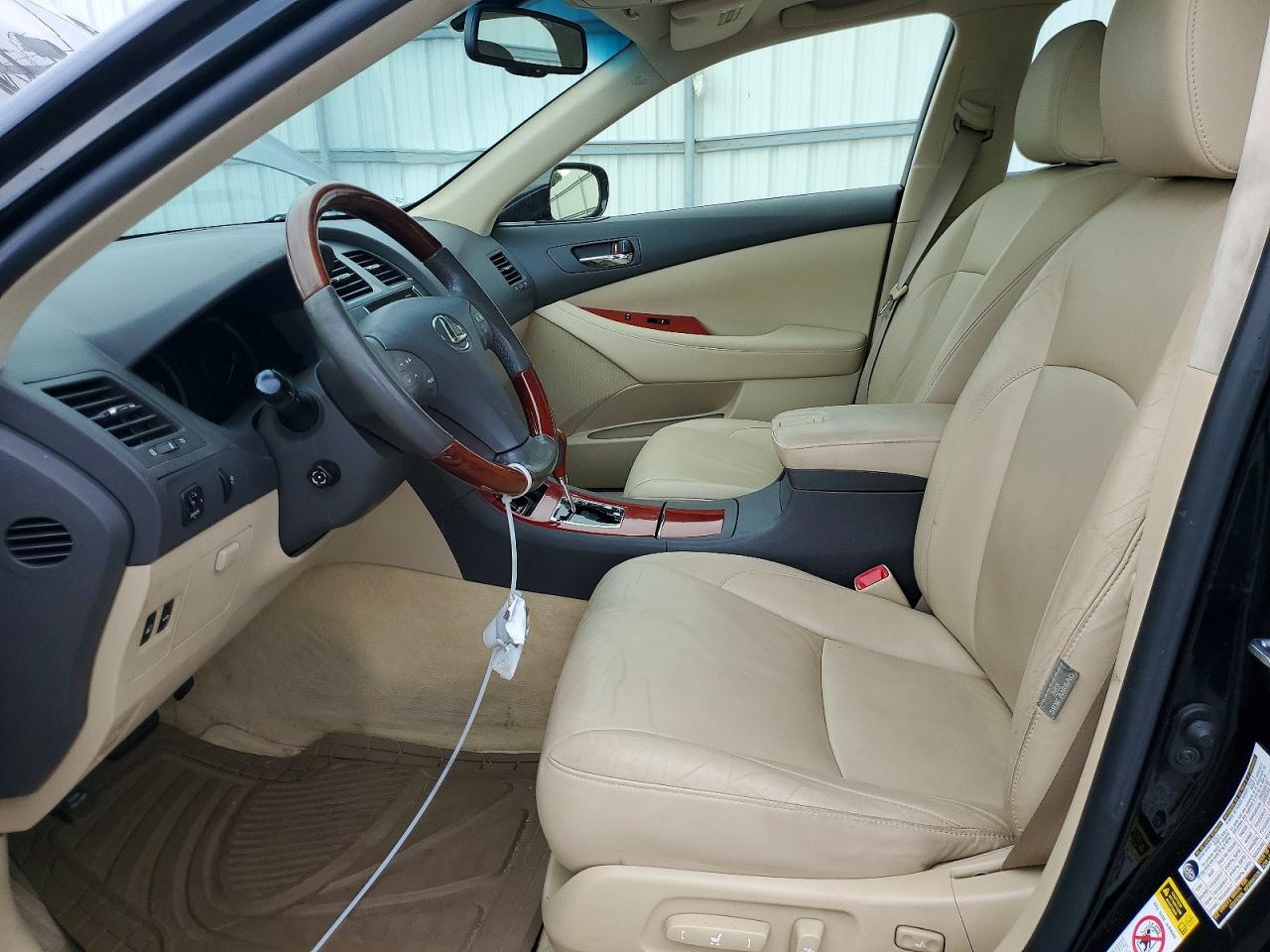 2008 Lexus Es 350 Черный vin: JTHBJ46G982158921