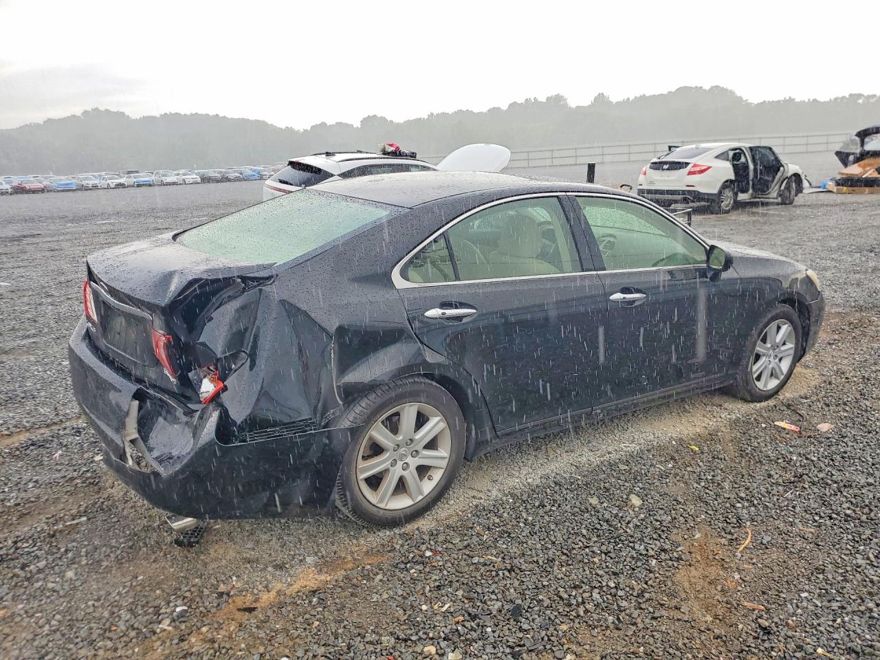 2008 Lexus Es 350 Черный vin: JTHBJ46G982158921