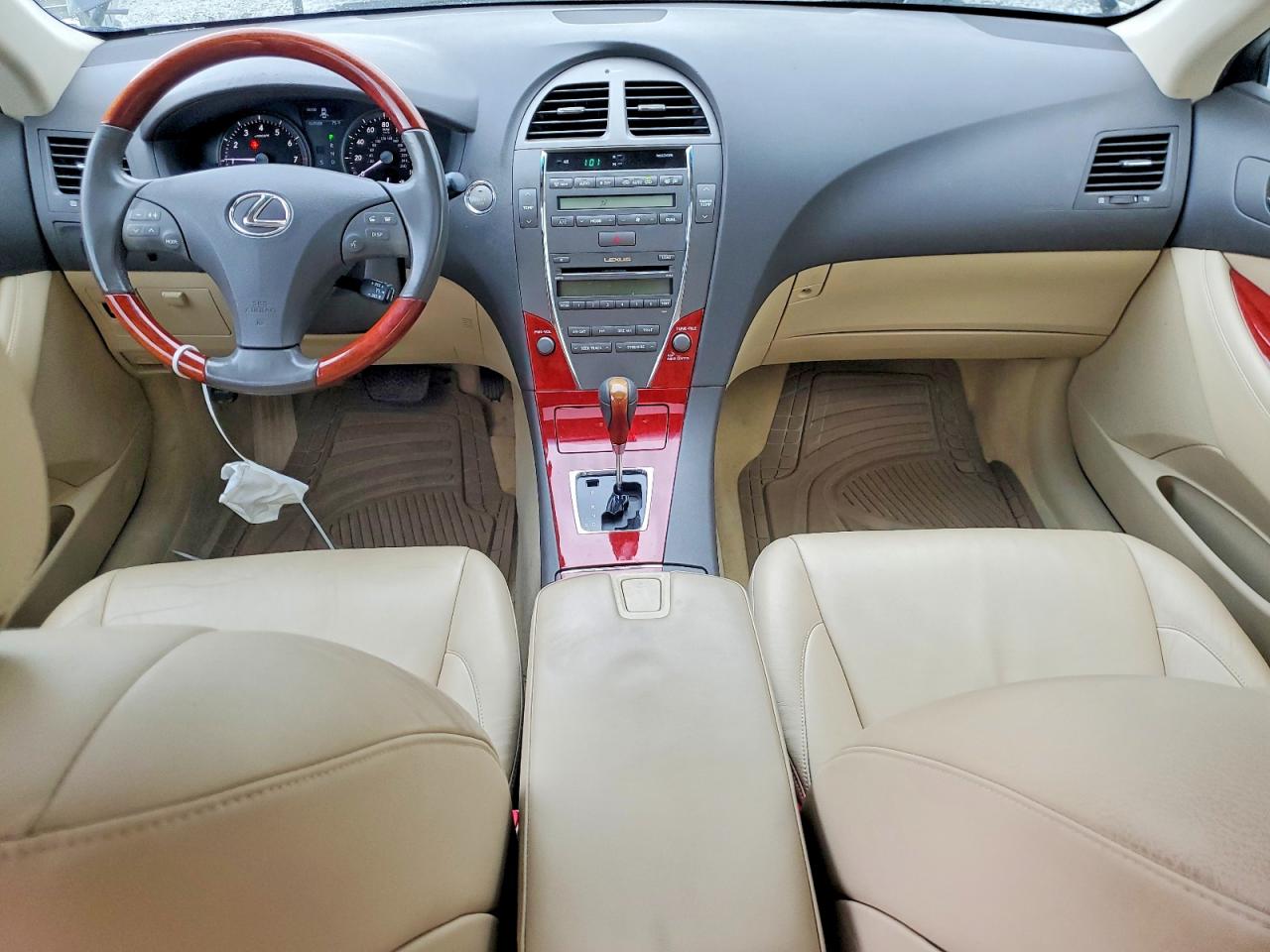 2008 Lexus Es 350 Черный vin: JTHBJ46G982158921