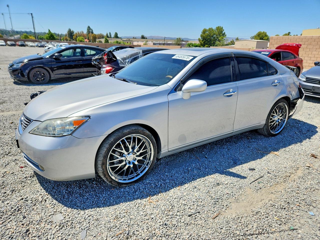 2008 Lexus Es 350 Silver vin: JTHBJ46G982160085