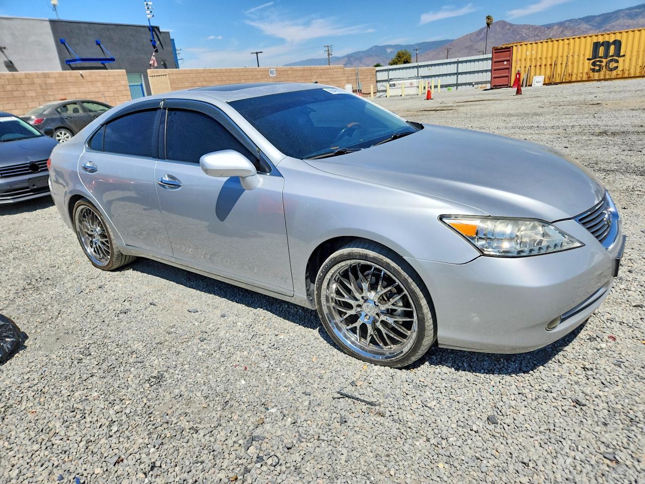 2008 Lexus Es 350 Silver vin: JTHBJ46G982160085