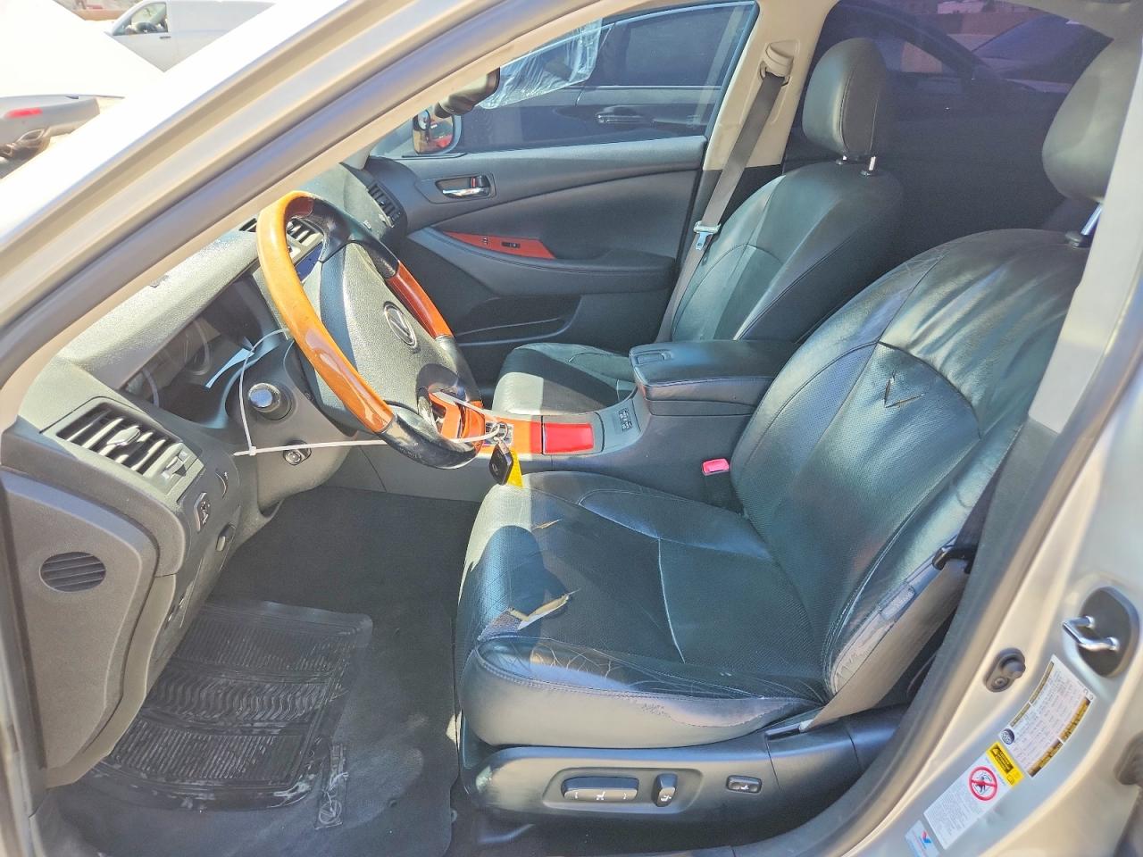 2008 Lexus Es 350 Silver vin: JTHBJ46G982160085