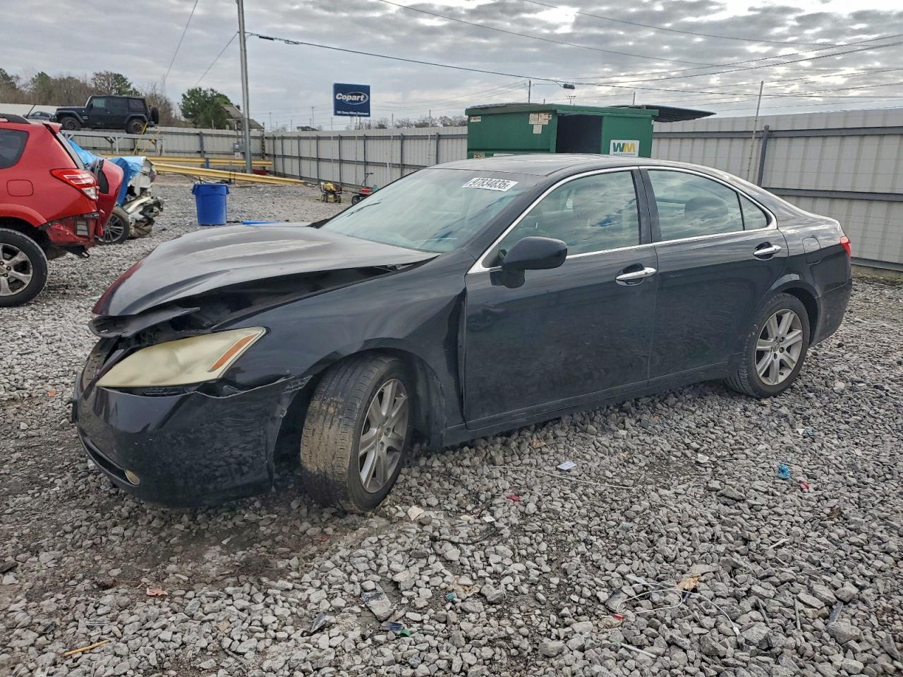 2008 Lexus Es 350 Черный vin: JTHBJ46G982180224
