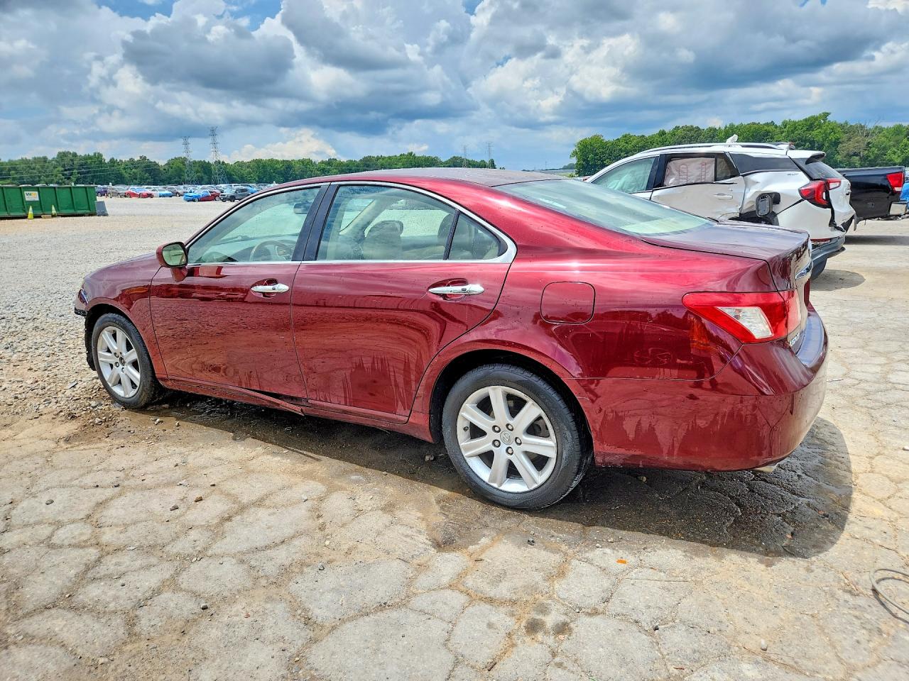 2008 Lexus Es 350 Burgundy vin: JTHBJ46G982194706
