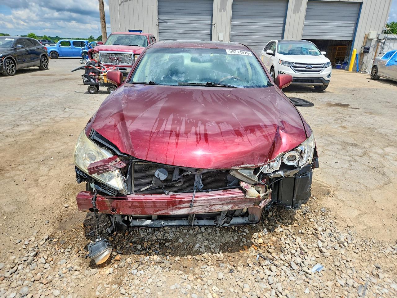 2008 Lexus Es 350 Burgundy vin: JTHBJ46G982194706