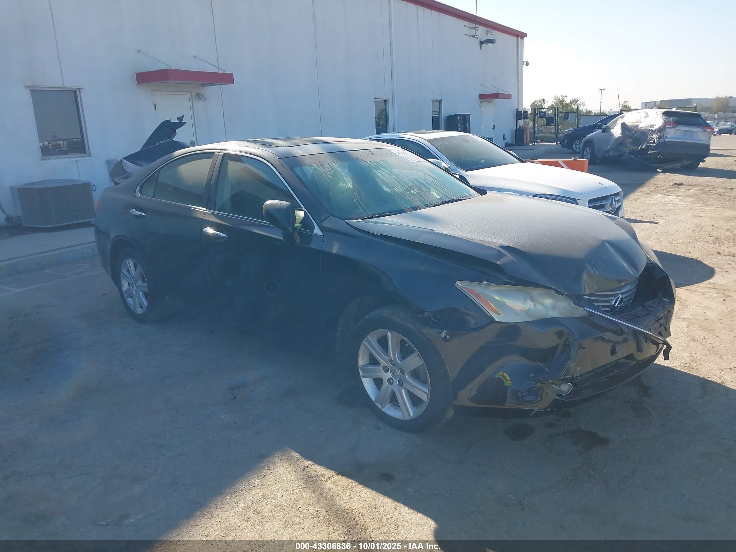2008 Lexus Es 350   Черный vin: JTHBJ46G982203503