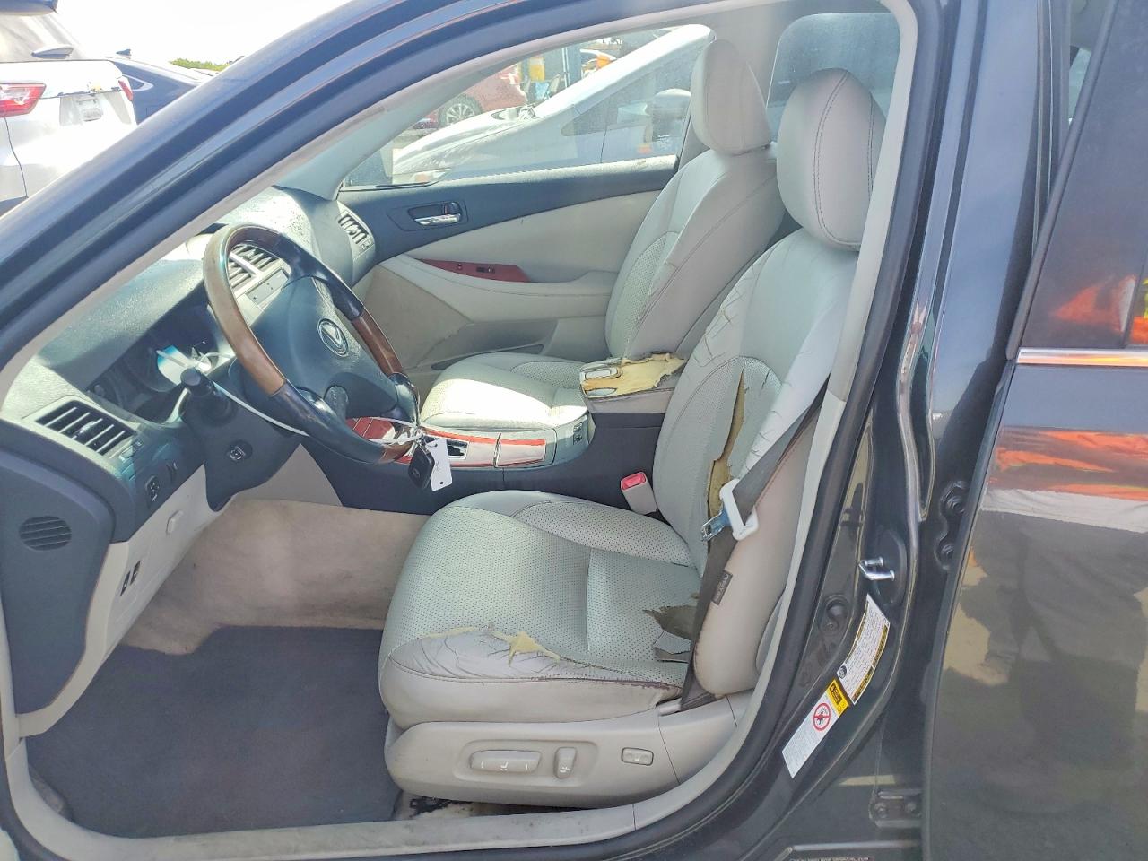 2008 Lexus Es 350 Black vin: JTHBJ46G982211830