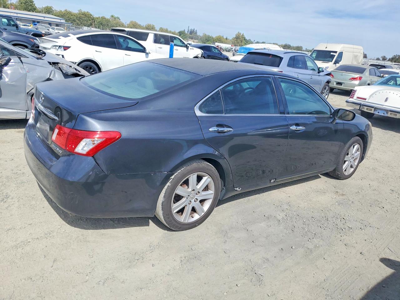 2008 Lexus Es 350 Black vin: JTHBJ46G982211830