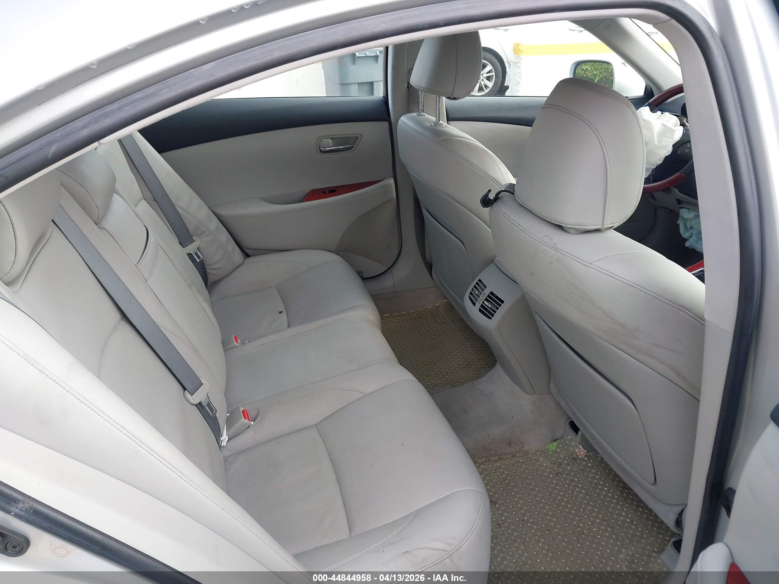 2008 Lexus Es 350   Серебряный vin: JTHBJ46G982215084