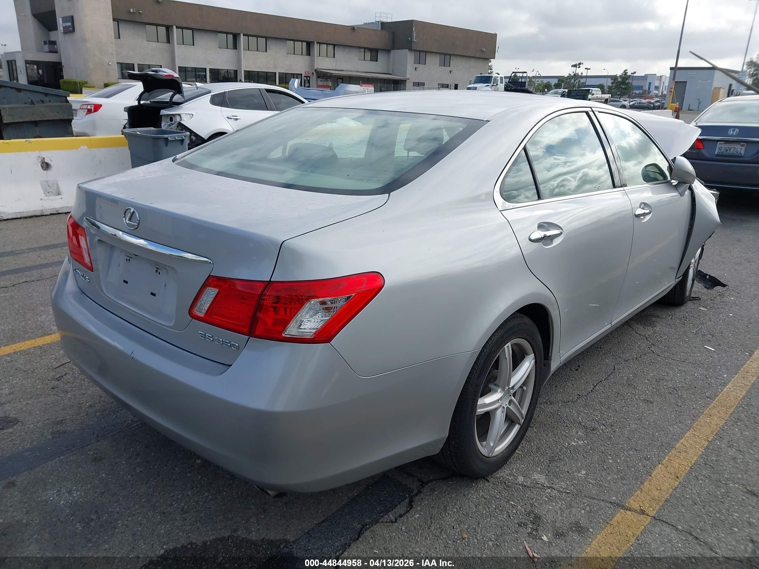 2008 Lexus Es 350   Серебряный vin: JTHBJ46G982215084