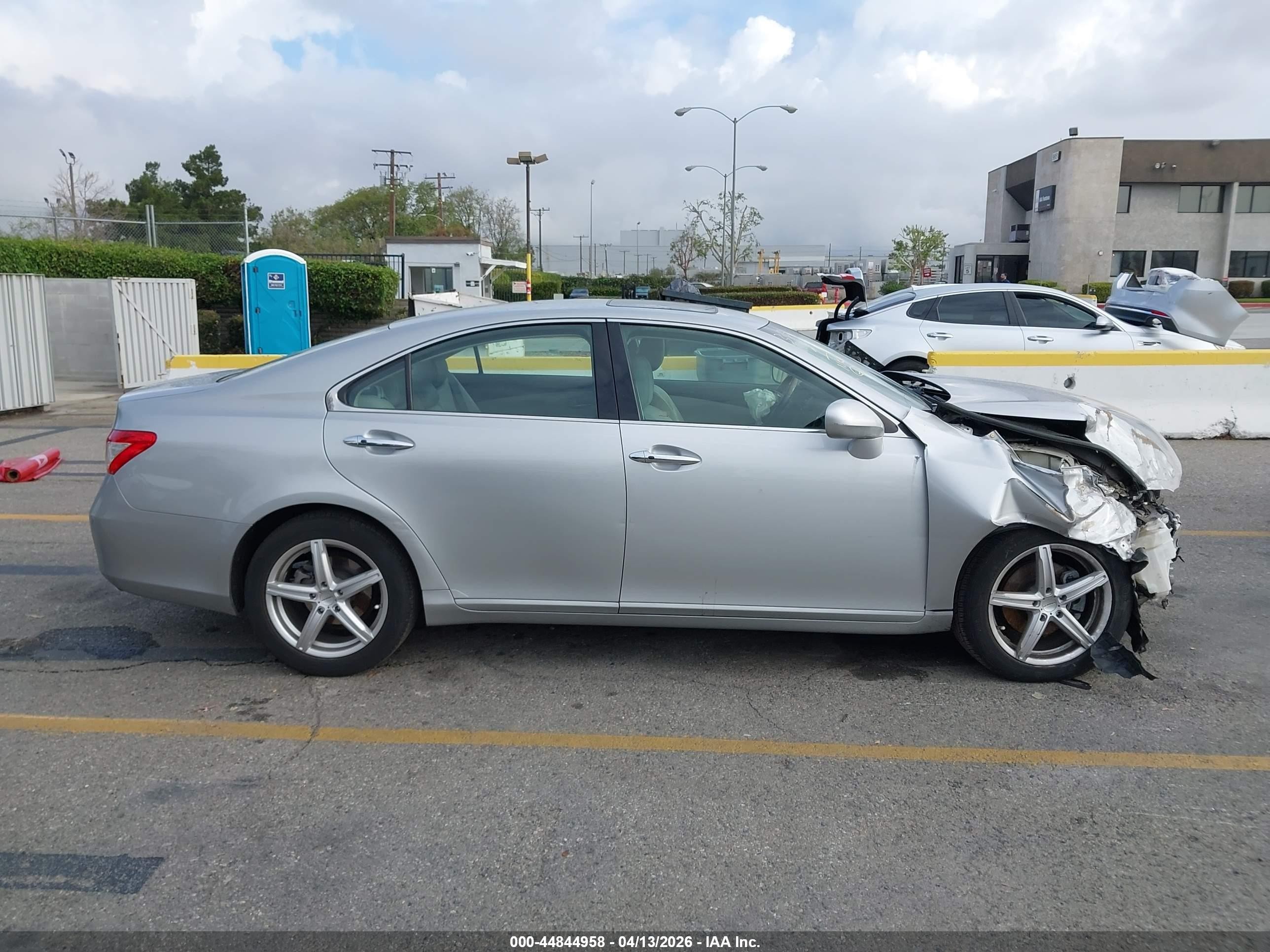 2008 Lexus Es 350   Серебряный vin: JTHBJ46G982215084