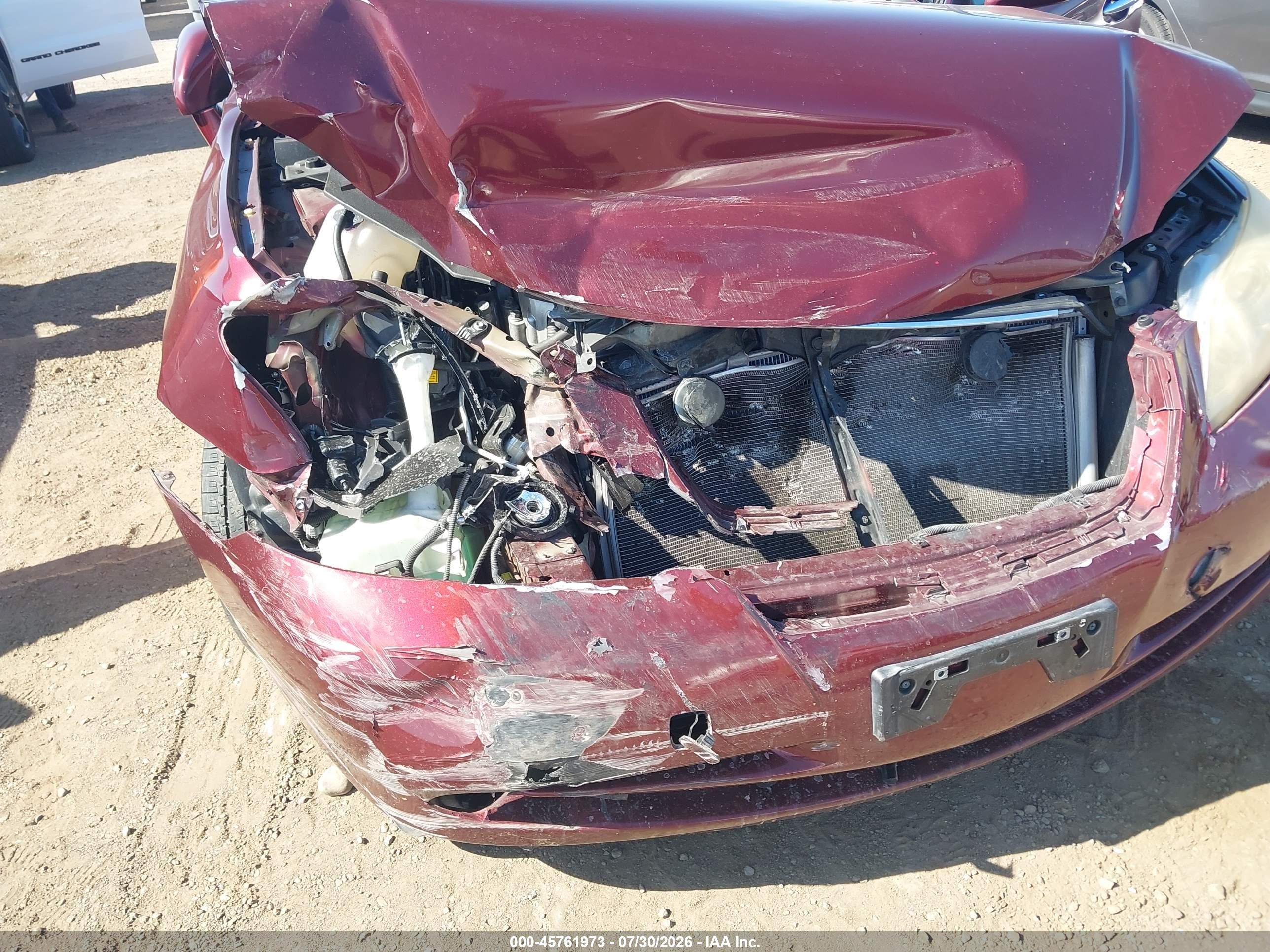 2008 Lexus Es 350   Бордовый vin: JTHBJ46G982220950