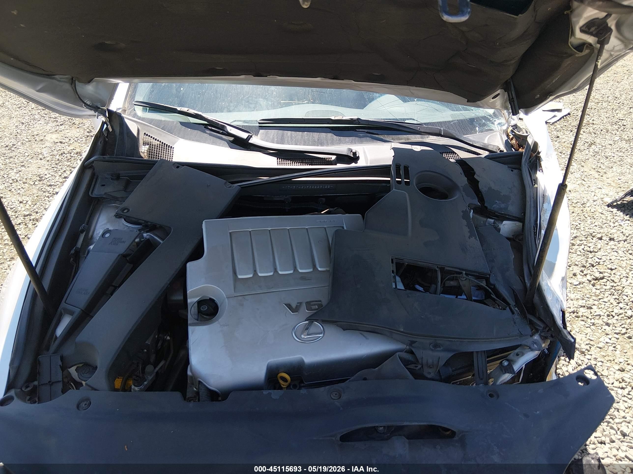 2008 Lexus Es 350   Silver vin: JTHBJ46G982223055