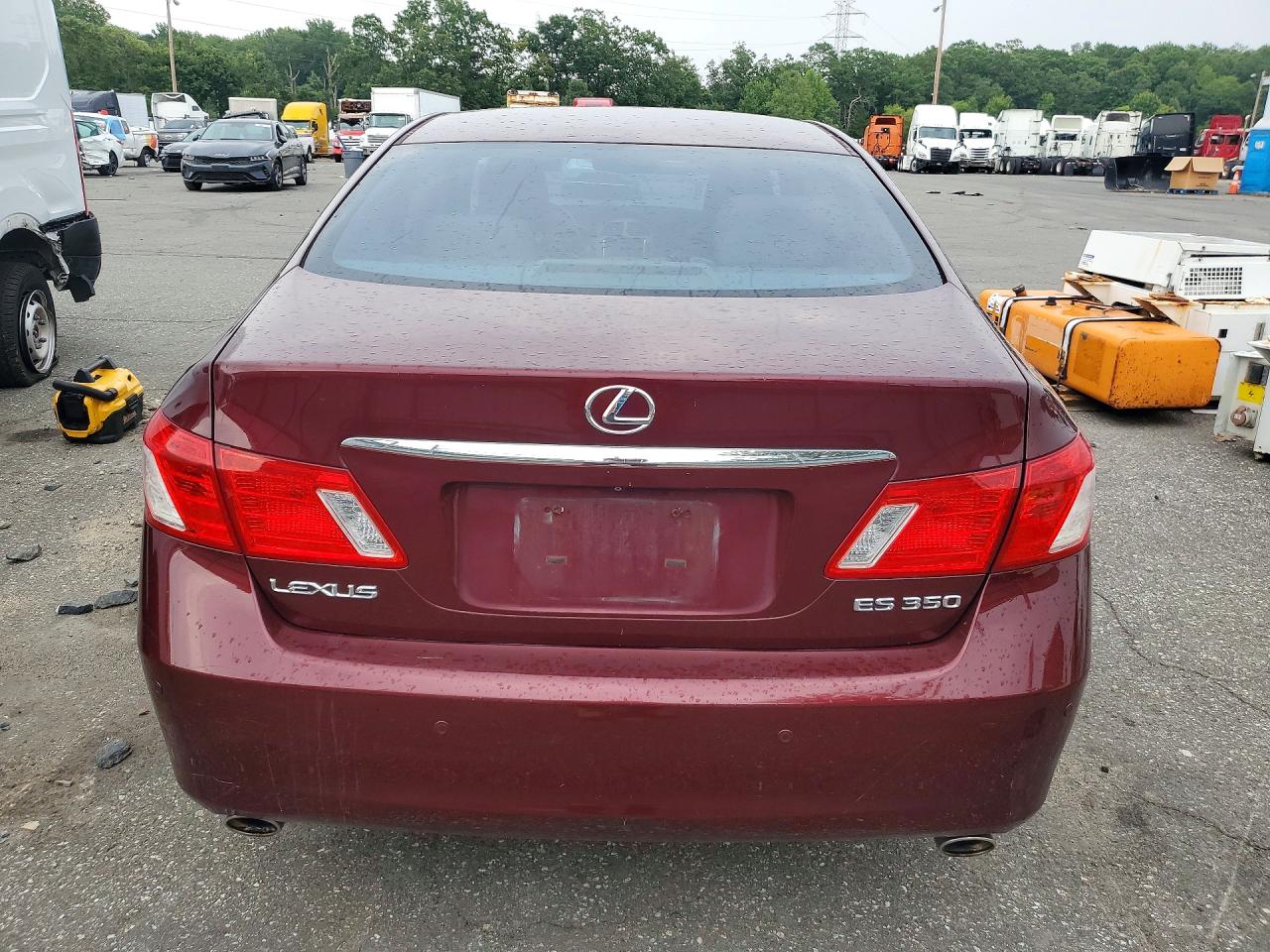 2008 Lexus Es 350 Red vin: JTHBJ46G982224299