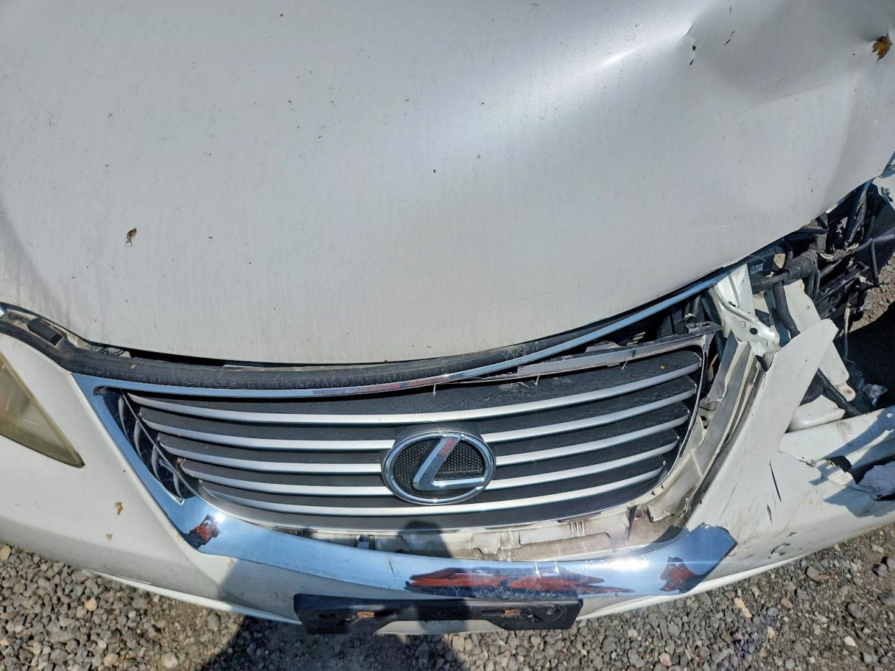 2008 Lexus Es 350 White vin: JTHBJ46G982224481