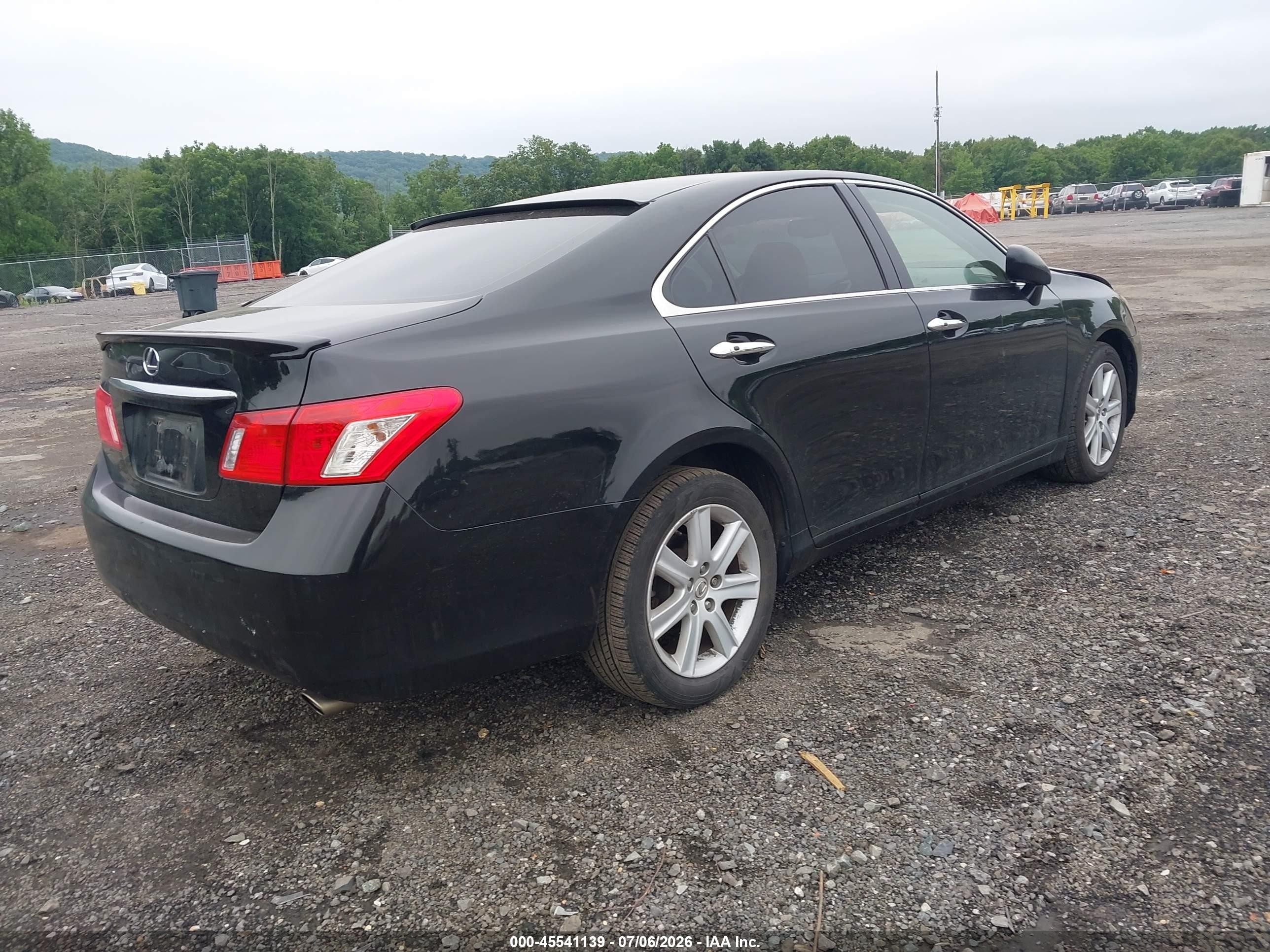 2008 Lexus Es 350   Черный vin: JTHBJ46G982225016